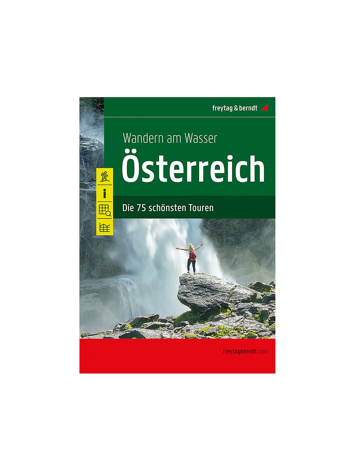 FREYTAG & BERNDT | Wanderkarte Wandern am Wasser Österreich Maßstab 1:50.000 | 